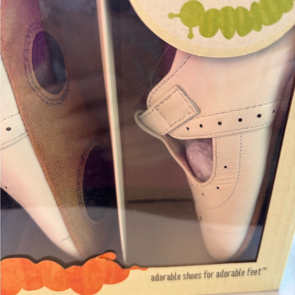 Beige Mary Jane Baby Shoes with Strap Livie and Luca